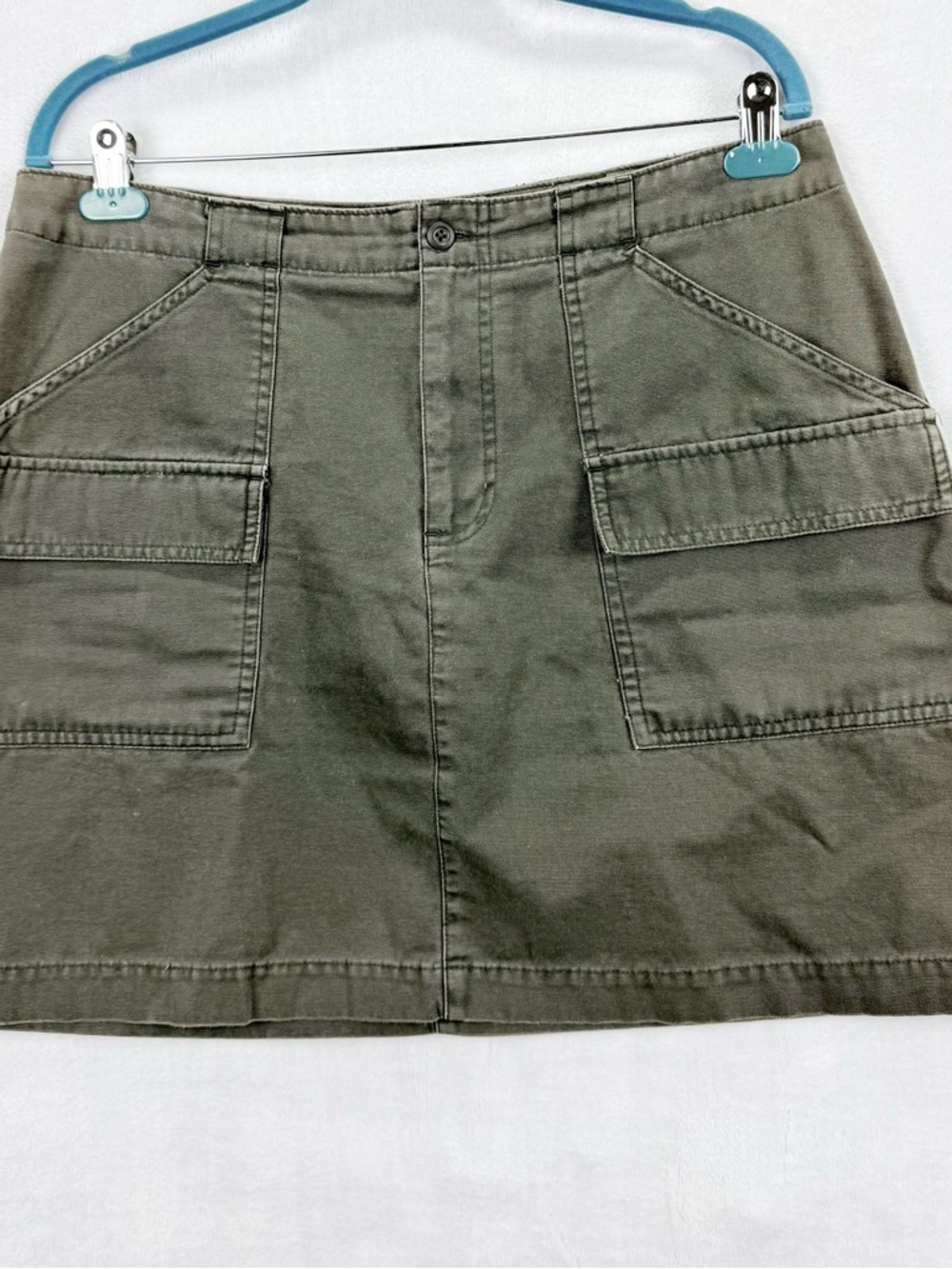 GAP Surplus Olive Green Cargo Utility  Skirt